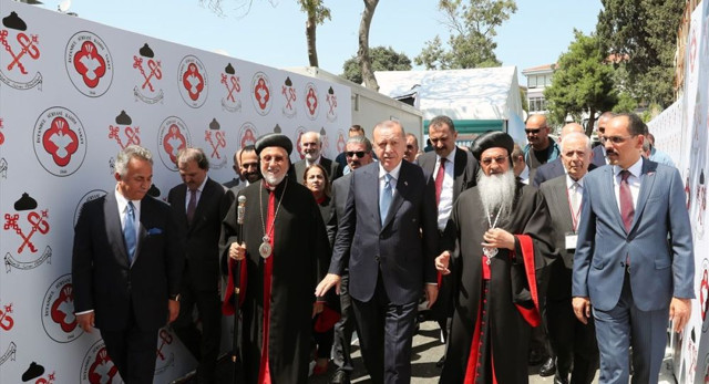 Erdoğan'dan Süryani Ortodoks Kilisesi temel atma töreninde son dakika açıklamalar - Resim: 0
