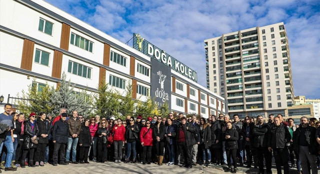 Doğa Koleji olayların merkezinde! Velilerden protesto gösterisi - Resim: 0
