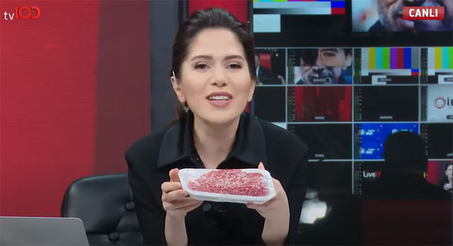 Kıymanın kilosu 600 TL iddiası sonrası canlı yayına 380 TL'ye kıyma ile geldi - Resim: 0