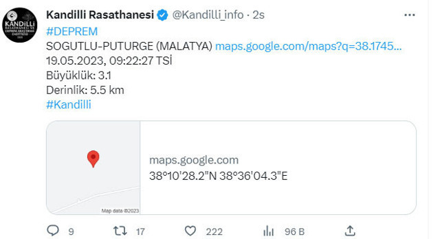 Malatya peş peşe sallandı! Panik yaratan depremler AFAD son depremin şiddetini duyurdu - Resim: 1