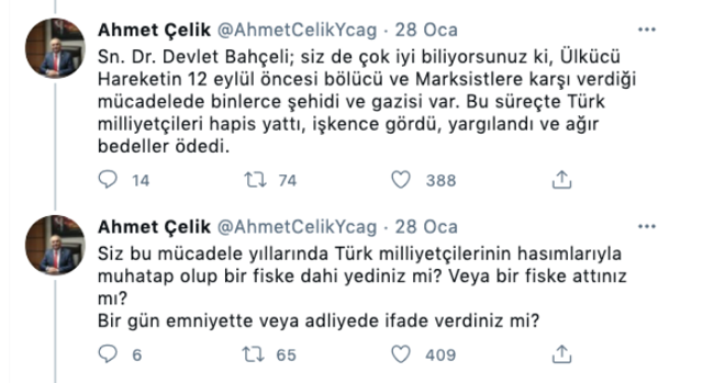 İYİ Partili Çelik'ten Bahçeli'ye: Saldırıları azmettirdiğiniz için yargılanacaksınız - Resim: 2