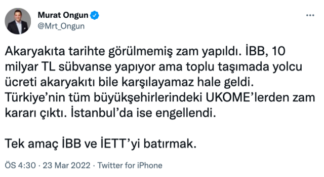 İBB"den zam teklifinin reddine sert tepki: Amaç İBB'yi batırmak - Resim: 0