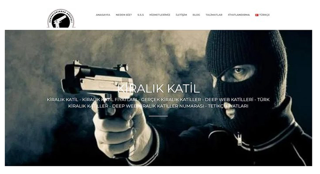 Türkiye'de 'Kiralık katil' hizmeti veren internet sitesi açıldı! Fiyatlandırma detayı şoke etti - Resim: 0