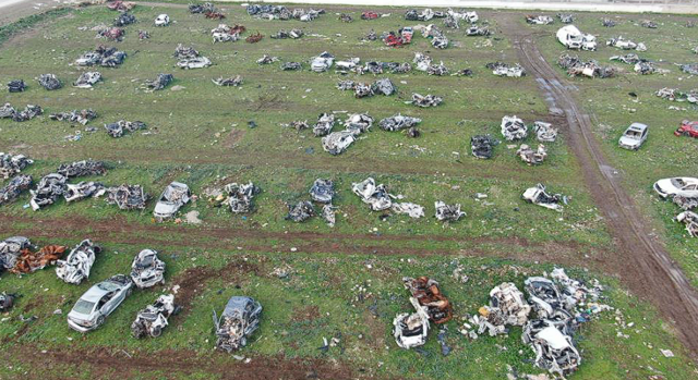 Hatay'daki araç mezarlığında gözle görülür azalma - Resim: 1