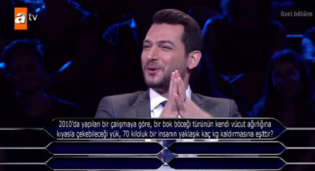 Kim Milyoner Olmak İster'de herkesi şaşırtan bok böceği sorusu - Resim: 3