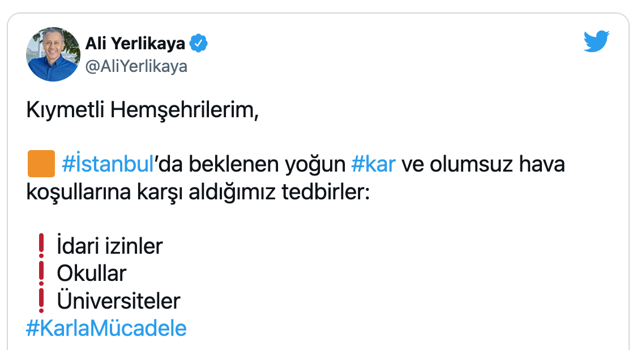İstanbul'dan sonra Kocaeli'de de okullar perşembeden 14 Mart 2022'ye kadar tatil edildi! Memur ve işçiye de tatil var - Resim: 0