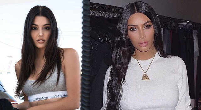 Hande Erçel'i Kim Kardashian'a benzettiler - Resim: 2