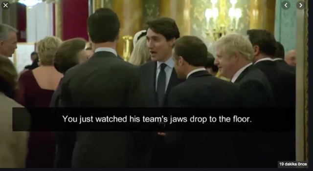 NATO toplantısına katılan liderler Trump'ın dedikodusunu yaparken yakalandı - Resim: 0