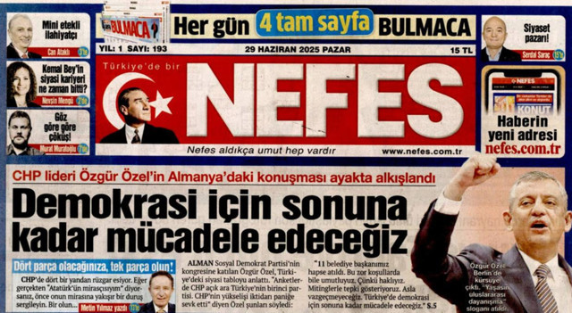 Nefes Gazetesi Genel Yayın Yönetmeni Metin Yılmaz'dan CHP'ye sert eleştiriler - Resim: 1