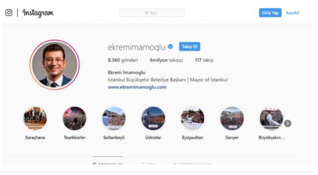 Ekrem İmamoğlu Instagram'da Erdoğan'ı geçti! Fark 11 bin - Resim: 0