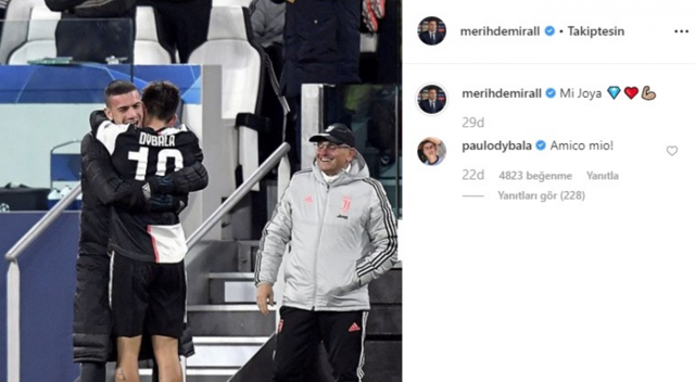 Merih Demiral'dan asker selamı veren Dybala’ya destek - Resim: 0