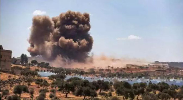 ABD'den Türkiye sınırına yakın bölgede SİHA'yla operasyon - Resim: 0