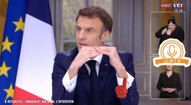 Emmanuel Macron, ekonomi konuşulurken pahalı saatini çıkardı - Resim: 0