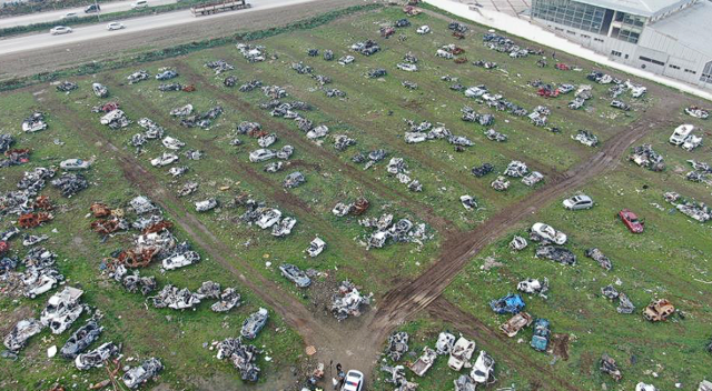 Hatay'daki araç mezarlığında gözle görülür azalma - Resim: 0
