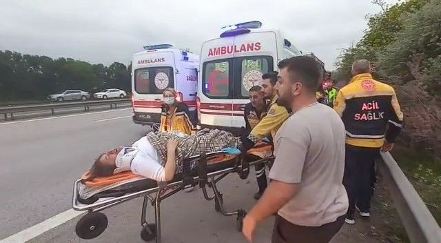 Bayram tatilinden dönen akrabaları taşıyan minibüs şarampole uçtu! Çok sayıda yaralı var - Resim: 2