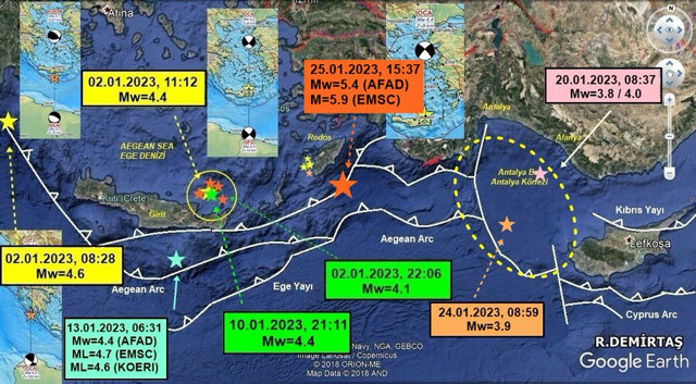 Deprem oldu Muğla, Antalya, Aydın fena sallandı! AFAD ve Kandilli'den açıklama var - Resim: 1