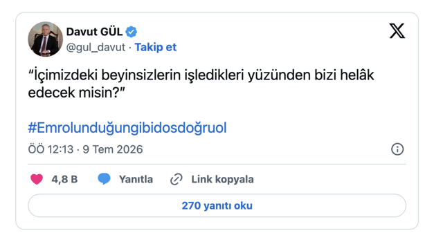 Yeditepe Üniversitesi'nde ayet yazılı pankart indirilmeye çalışıldı! Vali Davut Gül'den paylaşım - Resim: 2