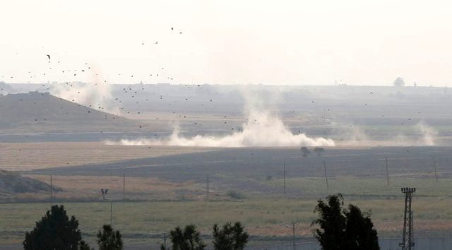 Türk jetleri Fırat'ın doğusunda bombardımana başladı! İşte ilk görüntüler - Resim: 1