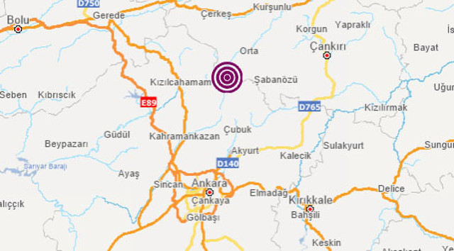 Ankara depremle sarsıldı! Son depremler - Resim: 1