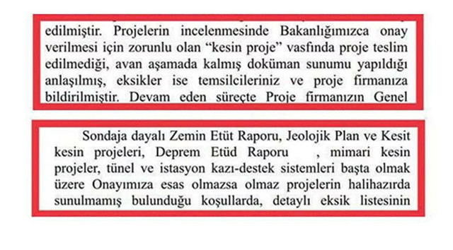 İşte ihanetin belgesi! Ekrem İmamoğlu ne diyecek? İstanbul'da yeni metroya neden izin verilmedi? - Resim: 0