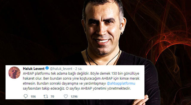 Haluk Levent AHBAP'ı neden bıraktı? Ortalığı karıştıran tweet - Resim: 4