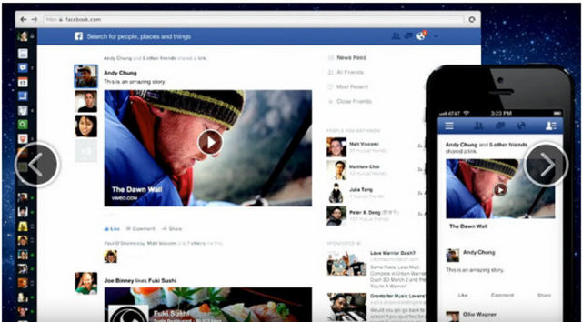İşte Facebook'un yeni hali... - Resim: 1
