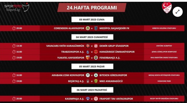 Süper Lig'de ertelenen 4 maçta görev yapacak hakemler açıklandı - Resim: 0