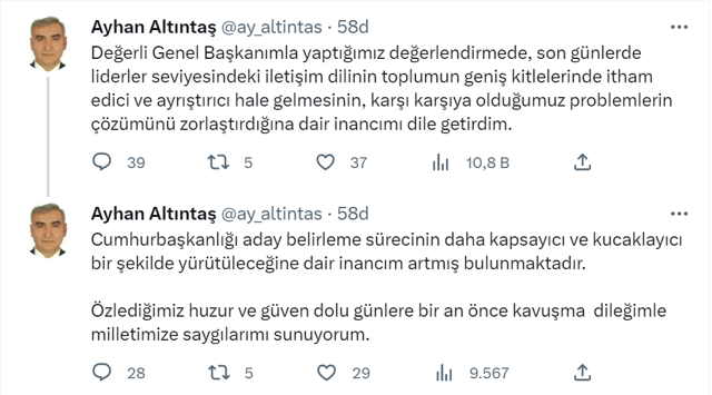 İYİ Parti'de kafalar karışık! Ankara Milletvekili önce istifa etti sonra istifasını geri çekti - Resim: 2
