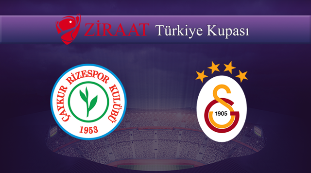 Çaykur Rizespor Galatasaray Türkiye Kupası maçı golleri ve geniş özeti - Resim: 1