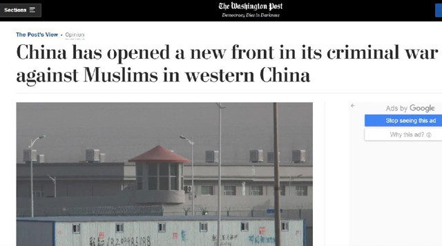 Washington Post Çin'de zorla çalıştırılan Uygur Türklerini yazdı Çin yeni cephe açtı - Resim: 0