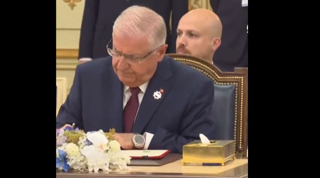 Bilal Erdoğan'ın yeni imajı dikkat çekti! Suudi Arabistan'da babasına eşlik etti - Resim: 0