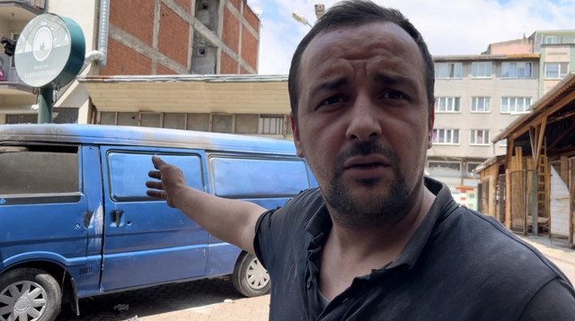 Bursa'da pes dedirten olay! Binip uyuya kaldılar, ateşe verip gittiler - Resim: 1