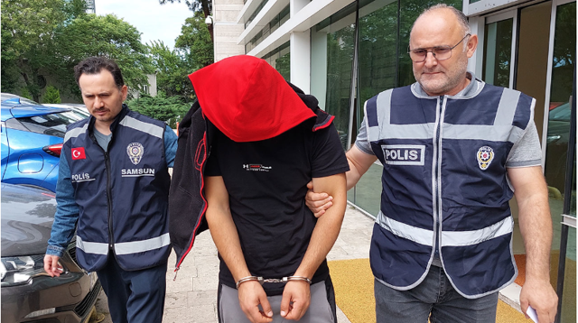 Samsun'da misafirliğe gittiği evde akrabası olan kadını taciz edince... - Resim: 0