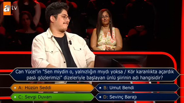 Kim Milyoner Olmak İster'e damga vuran an rüyasında gördüğü gerçek oldu - Resim: 0