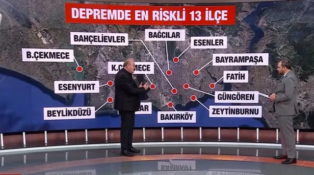 Balıkesir depremi sonrası Şükrü Ersoy'dan İstanbul uyarısı! İstanbul için riskli 13 ilçe - Resim: 1
