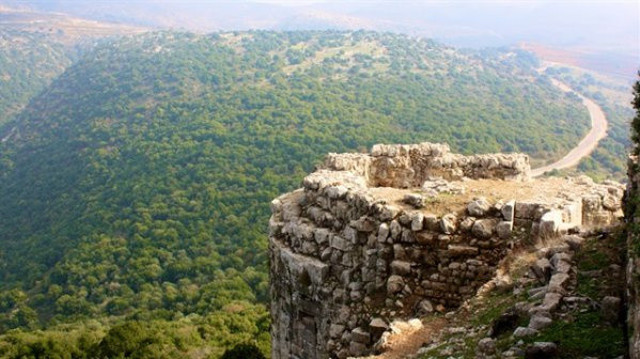 Golan Tepeleri nerede haritadaki yeri konumu - Resim: 2