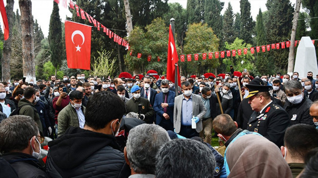 Irak şehitleri memleketlerinde son yolculuklarına uğurlandı - Resim: 1