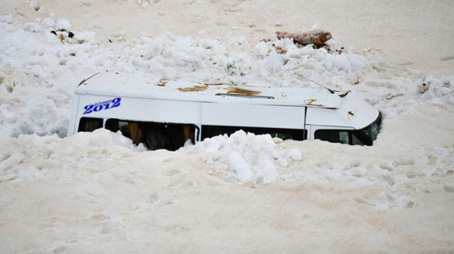 Van'da çığ altında kalan minibüse 3 ay sonra ulaşıldı - Resim: 0