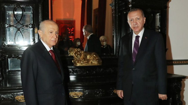 Cumhurbaşkanı Erdoğan MHP Lideri Bahçeli ile görüştü - Resim: 2