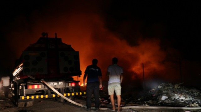 Yalova'da korkutan çöplük yangını - Resim: 1