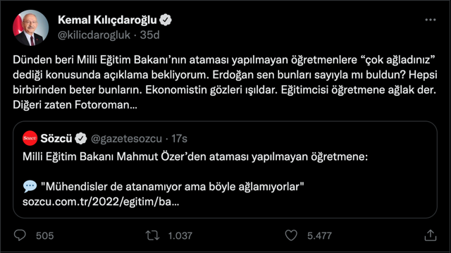 Kemal Kılıçdaroğlu'ndan ağlayan öğretmen tepkisi! 'Bunları sayıyla mı buldun?' - Resim: 0