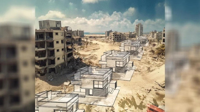 İsrailli şirketten tepki çeken Gazze'de villa reklamı yayınlandı - Resim: 1