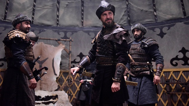 Diriliş Ertuğrul setinde yangın - Resim: 1