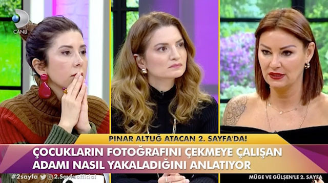 Pınar Altuğ'un kızına iğrenç taciz! Kanal D'de bir bir anlattı - Resim: 1