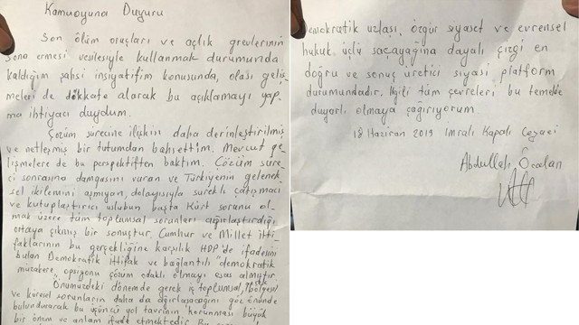 Teröristbaşı Öcalan'dan HDP'ye "tarafsızlık" çağrısı - Resim: 1