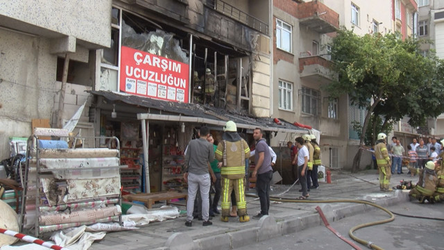 Müşteriler fark etti! Kısa sürece alevler içinde kaldı - Resim: 1