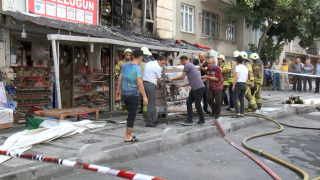 Müşteriler fark etti! Kısa sürece alevler içinde kaldı - Resim: 0