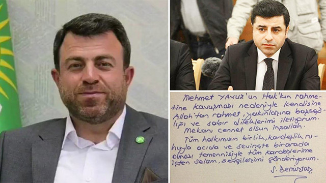 Selahattin Demirtaş'tan ezber bozan çıkış! HÜDAPAR'a taziye mesajı yolladı - Resim: 0