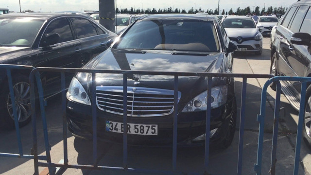 chp üye mercedes makam aracı