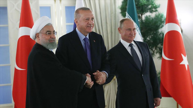 Ankara'da önemli zirve Erdoğan Putin Ruhani üçlü zirvesi yapıldı - Resim: 3